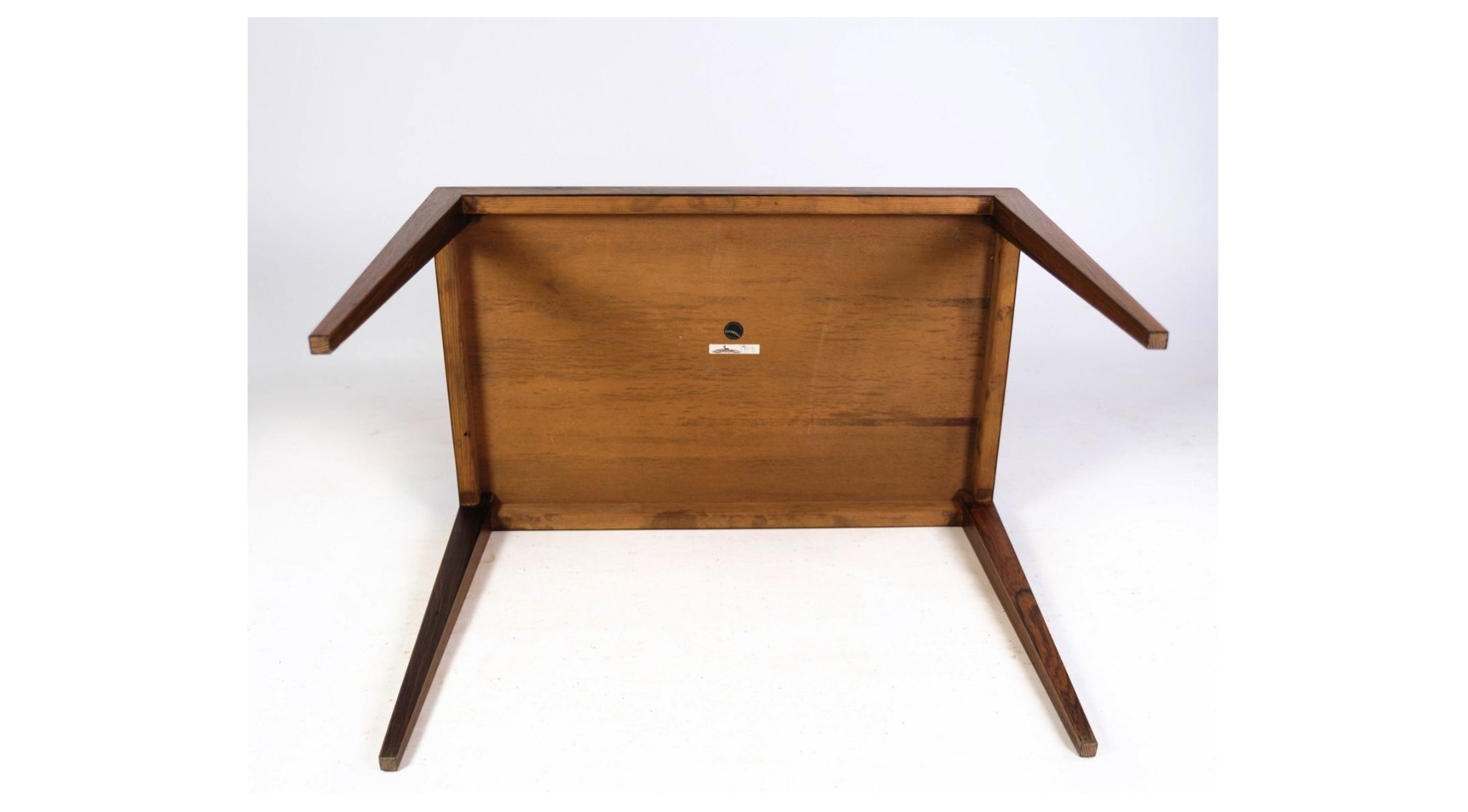 Table d’appoint en palissandre conçue par Severin Hansen de Haslev Furniture Factory