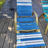 Set of 5 sunbathing chairs