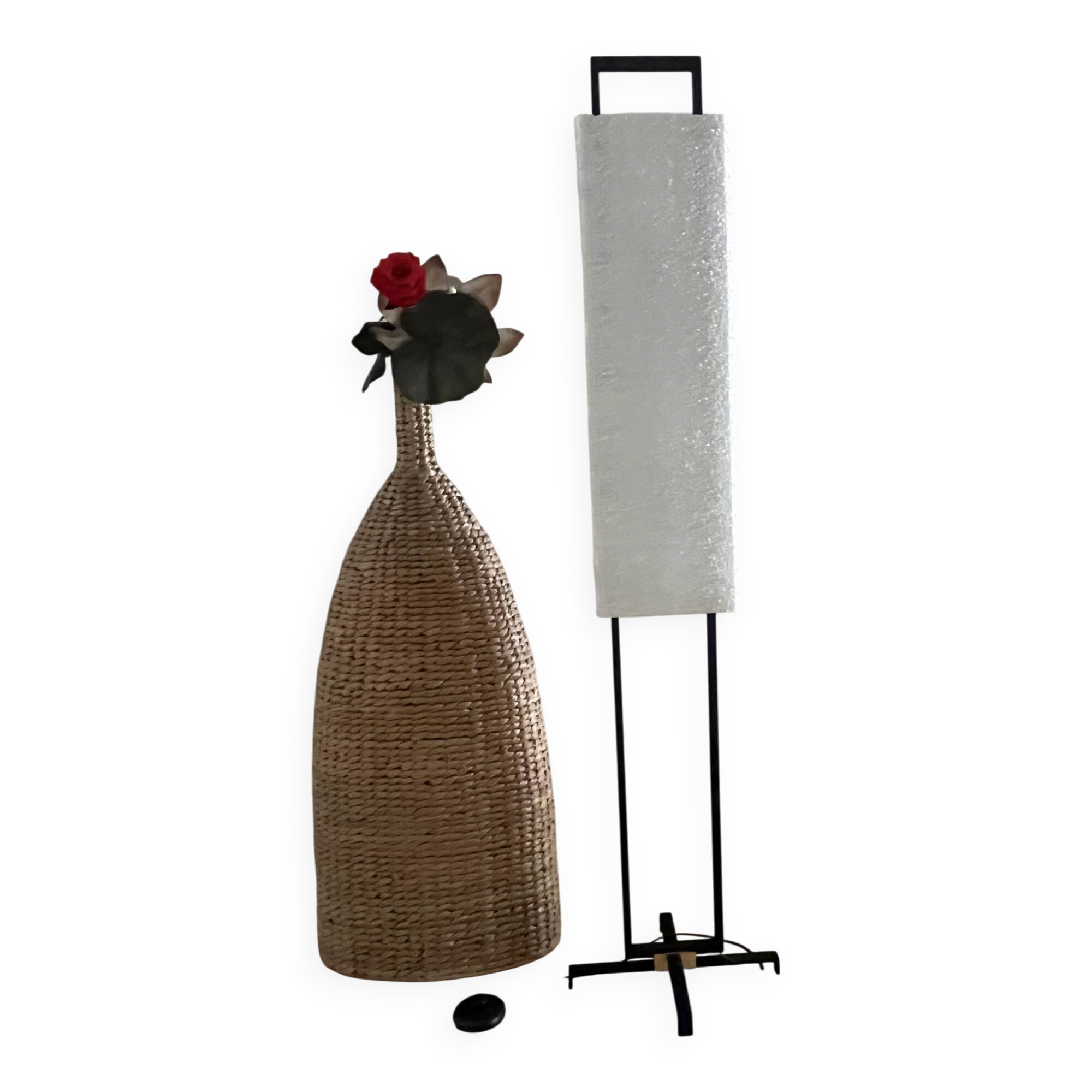 1960s design floor lamp for Arlus