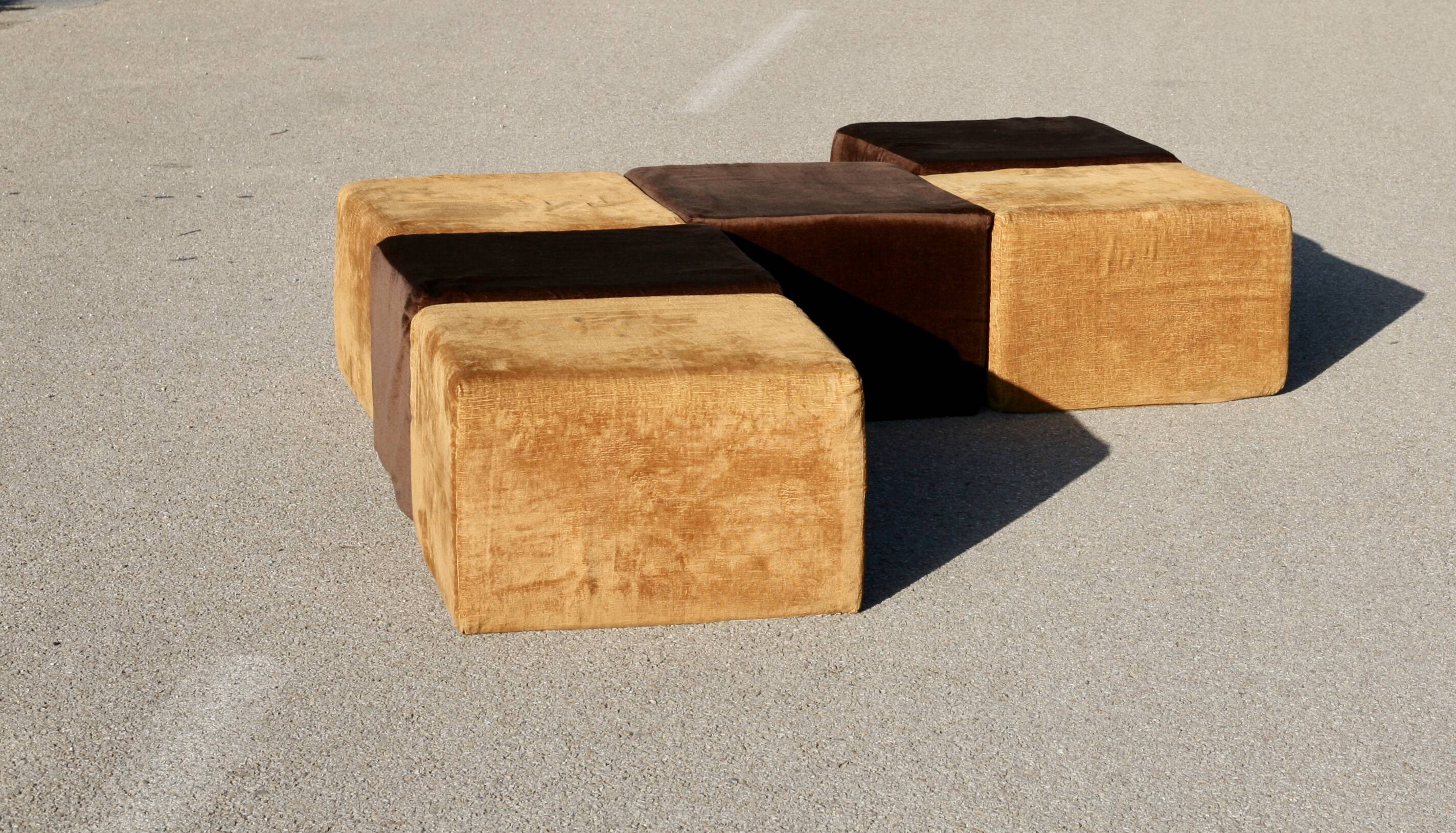 Minimalist sofa, 1970s, modular.