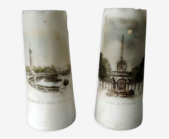 Vase en opaline