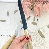 2 vintage Nogent Bakelite knives