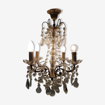 Stamped chandelier