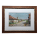 Impressionist painting - dry pastel, Normandy school Louis Minet