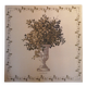 Tapestry of foliage in a Medici vase