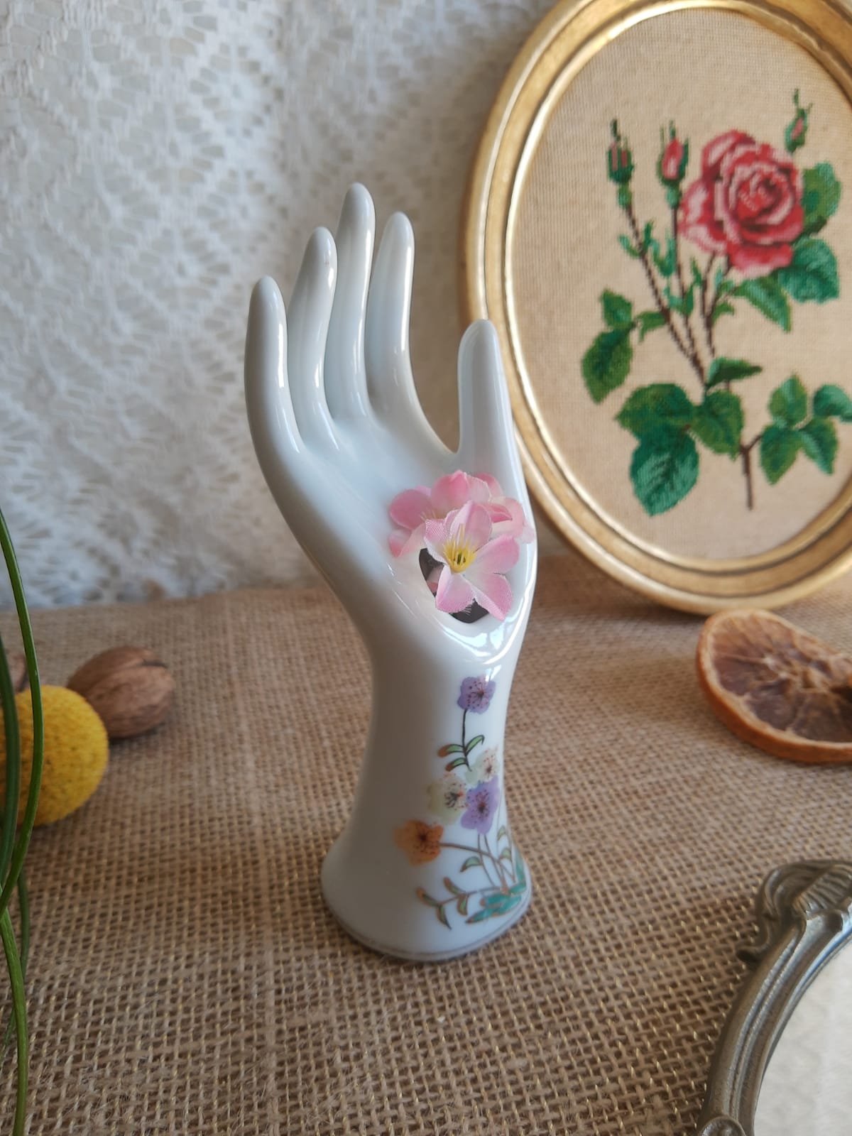 Hand fig tree, vintage soliflore