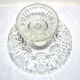 Plat à tarte vintage plat sur pied patisserie 1950