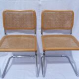 Pair of chairs by Marcel Breuer B32