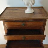Bedside table with secret drawer