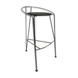 Bar stool half moon design Pascal Mourgue from the 80's