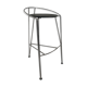 Bar stool half moon design Pascal Mourgue from the 80's