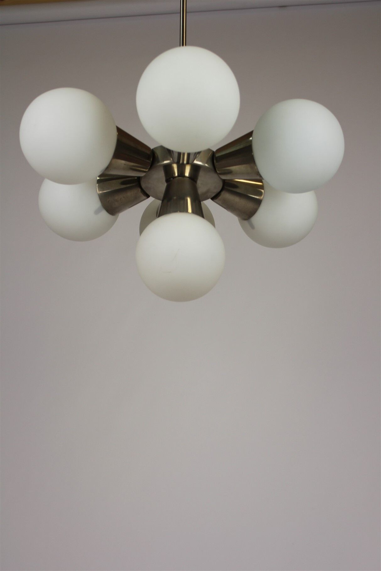Sputnik Chandelier from Kamenický Šenov, 1970s