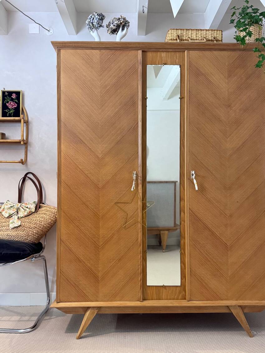 Restored vintage wardrobe