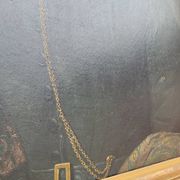 Oil on Canvas Portrait Painting of a Woman Framed 19th Century Signed