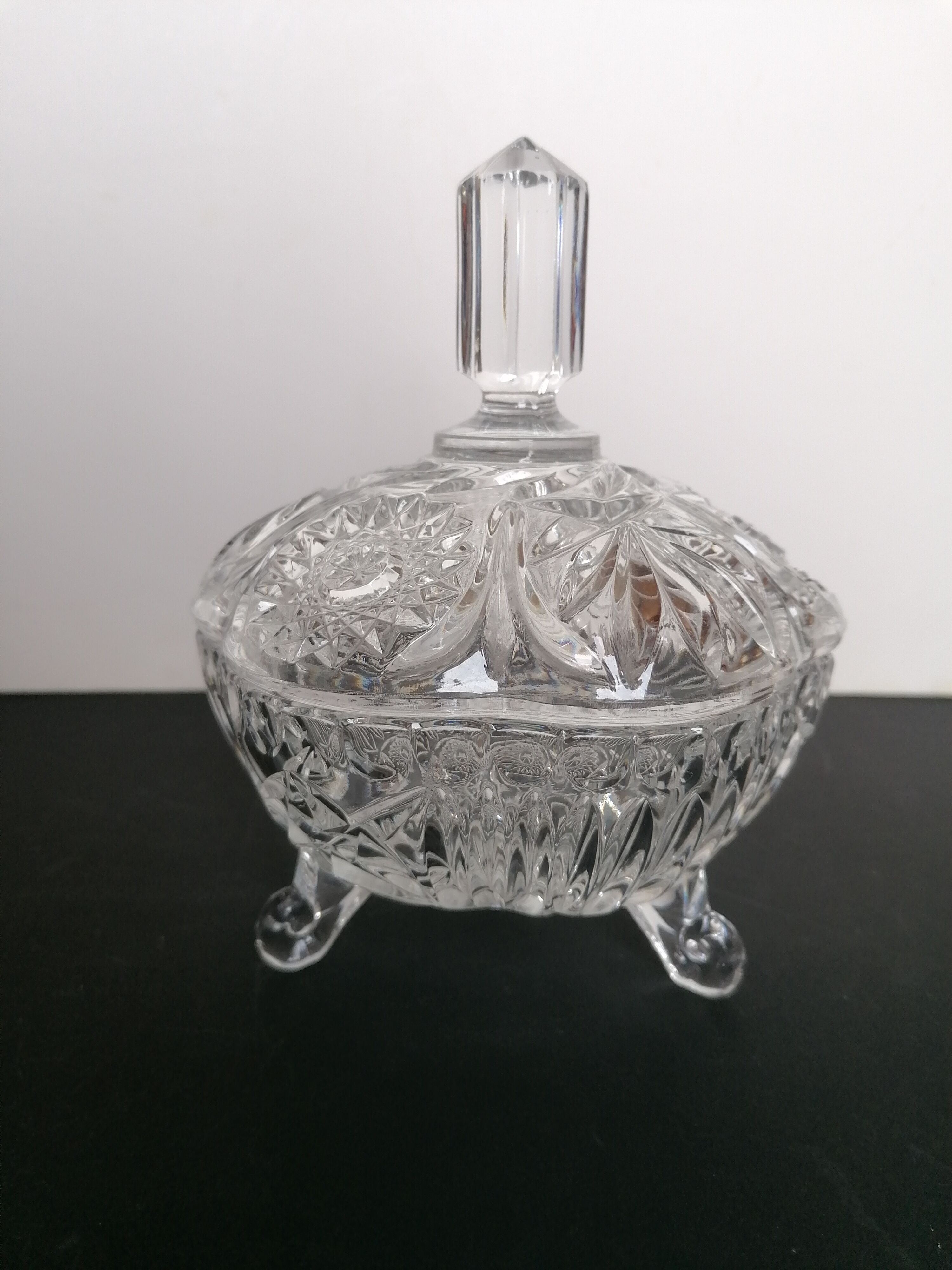 Crystal sugar bowl or candy maker