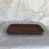 vintage solid teak serving tray