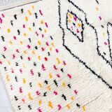 Tapis berbère marocain coloré Azilal 2,50x1,41m