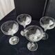 4 Cristal d'Arques Champagne Glasses, Granville Model