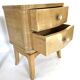 Pair of vintage nightstands or bedside tables from the 50s