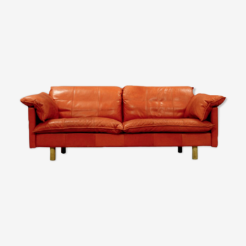 1970 leather sofa