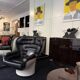 Elda Chair, Joe Colombo, Comfort, Black and Creme, Italy, circa 1970