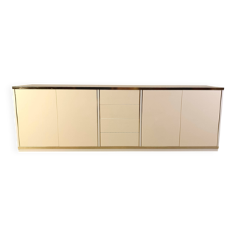Crédence vintage laquée, 1980