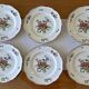 6 large flat antique plates in Saint-Amand earthenware (Nord)