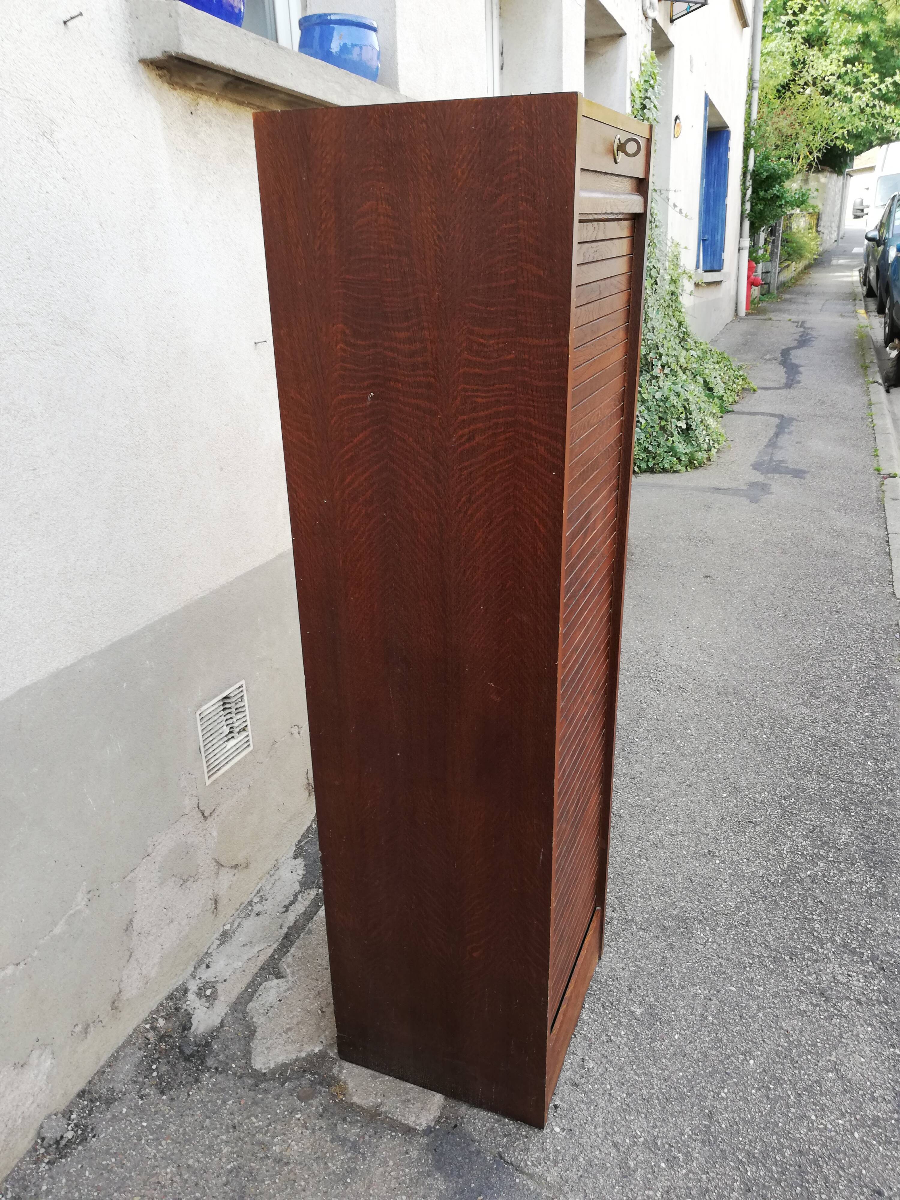 Meuble classeur vintage 1 rideau