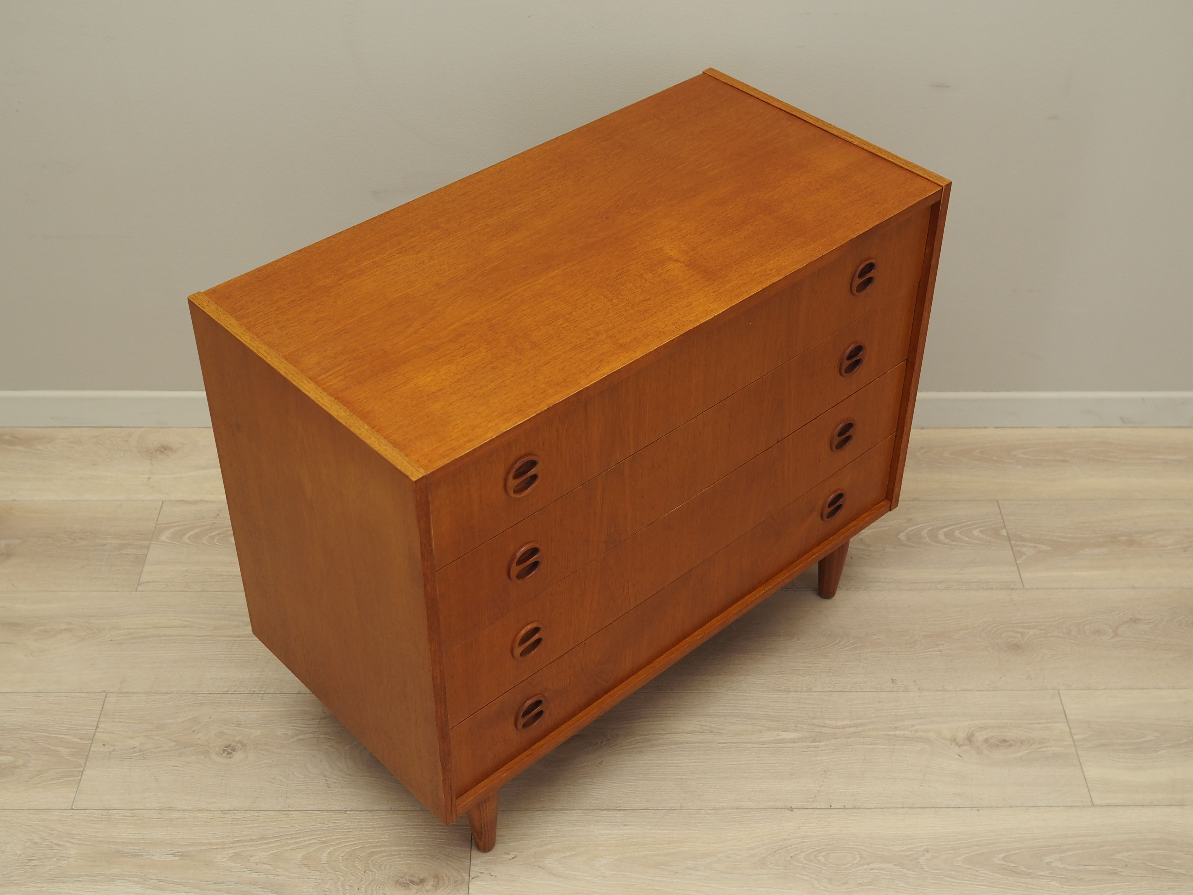 Commode en teck, design danois, années 1970, Danemark