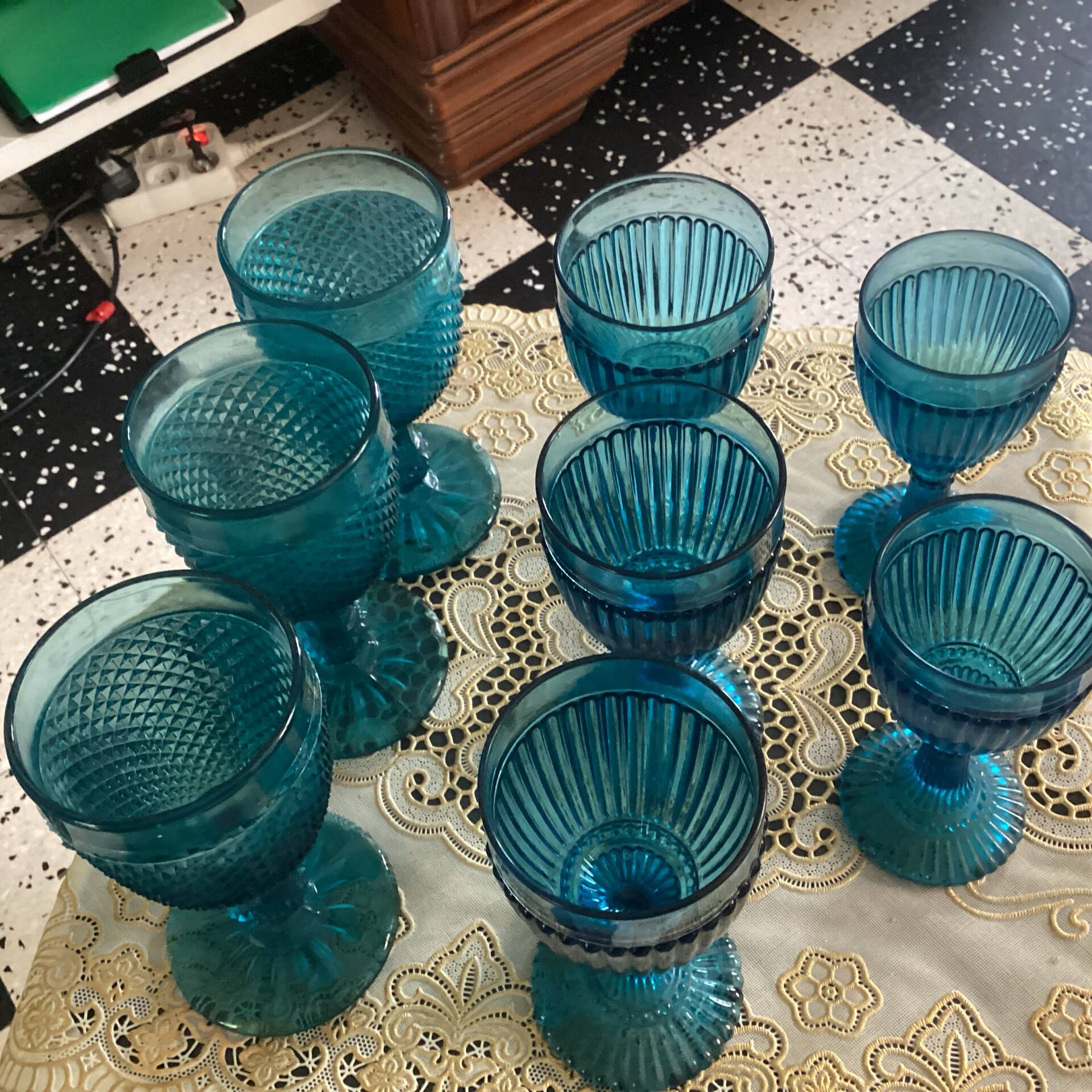 Verres Laura Ashley pour collectionneur