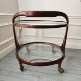 Cesare Lacca rolling coffee table service trolley