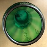 Enamelled vase Legras