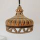 Vintage ceramic pendant from Denmark, 1970s.