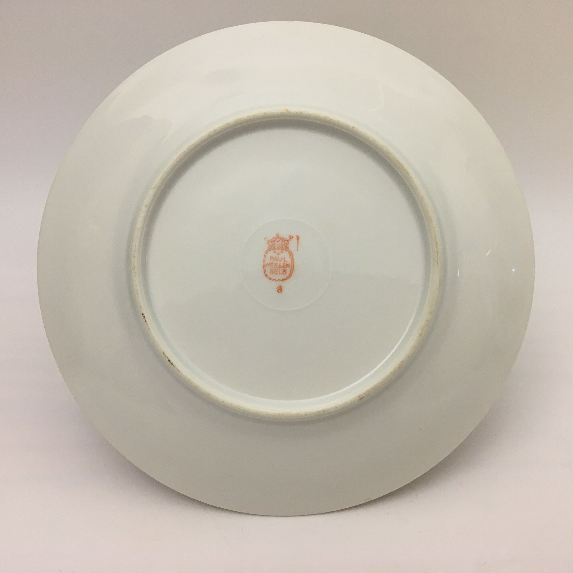 Set of 6 Dessert Plates "PAUL MULLER SELB"