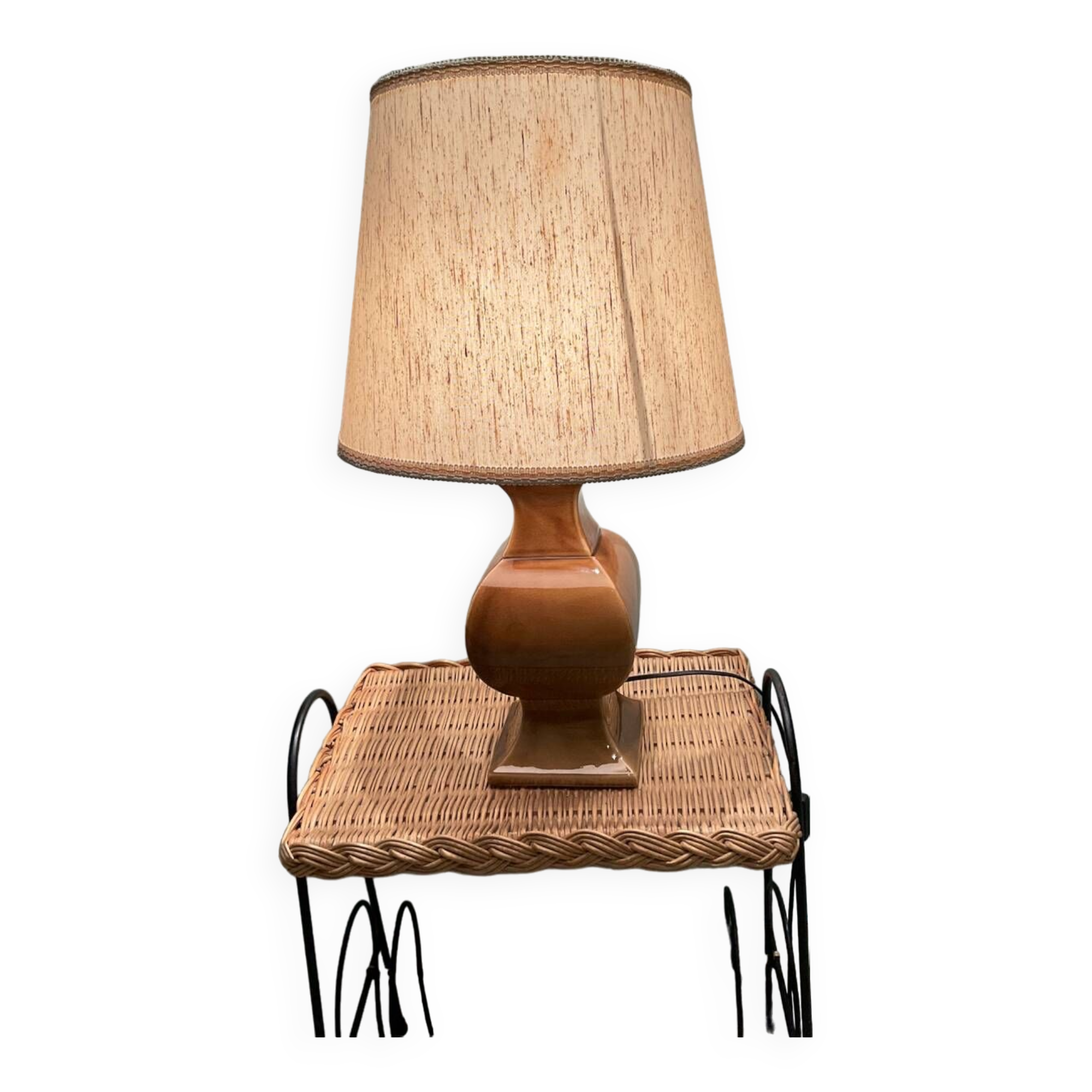 Charolles Earthenware Lamp, 1970s