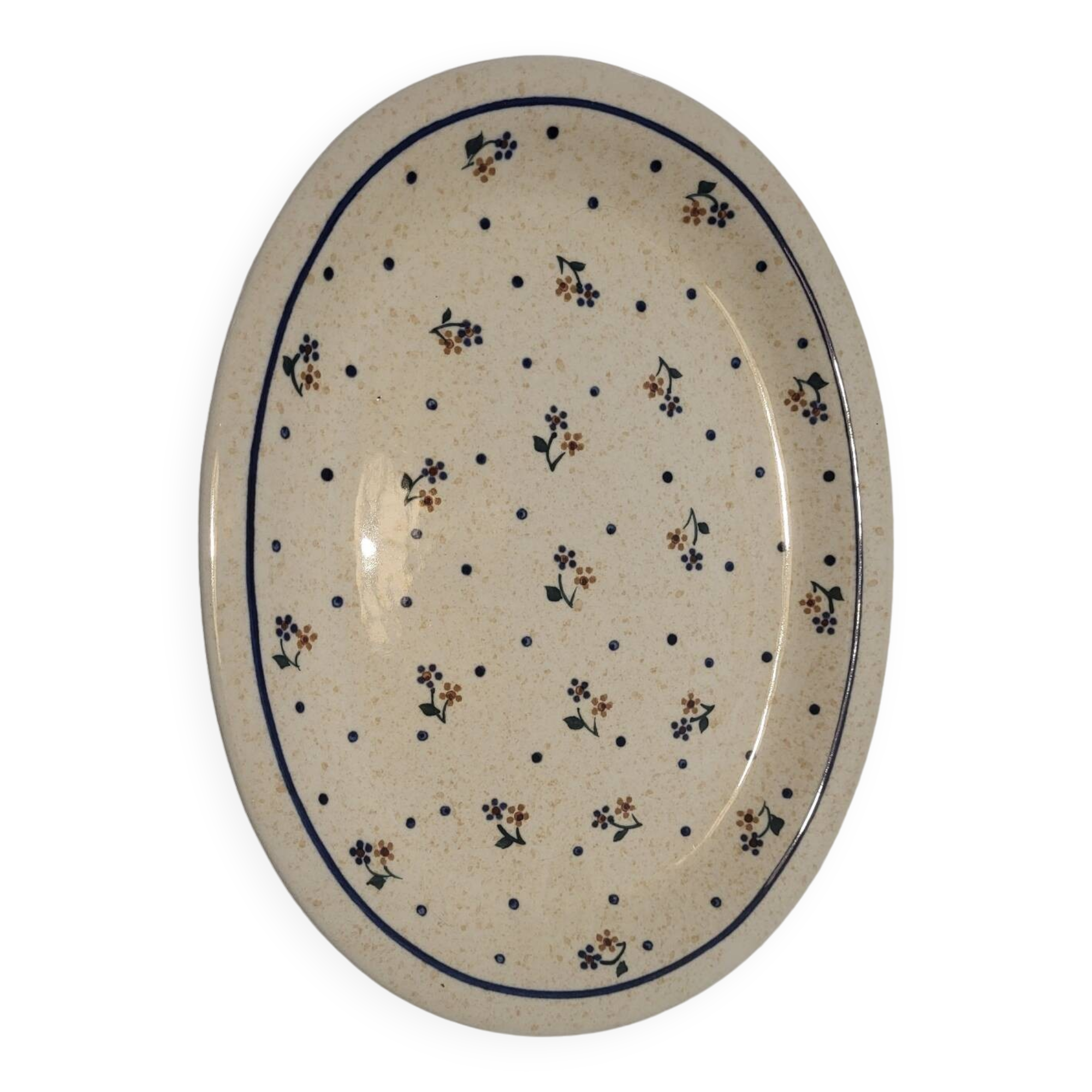 Vintage stoneware dish