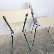 Pair of formica chairs