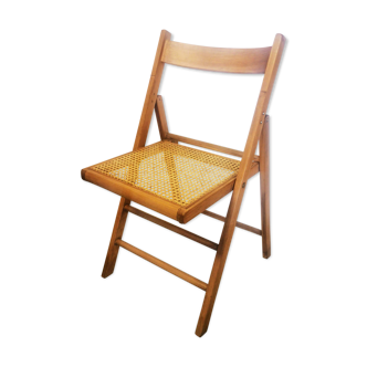 Vintage wooden folding chair - canning
