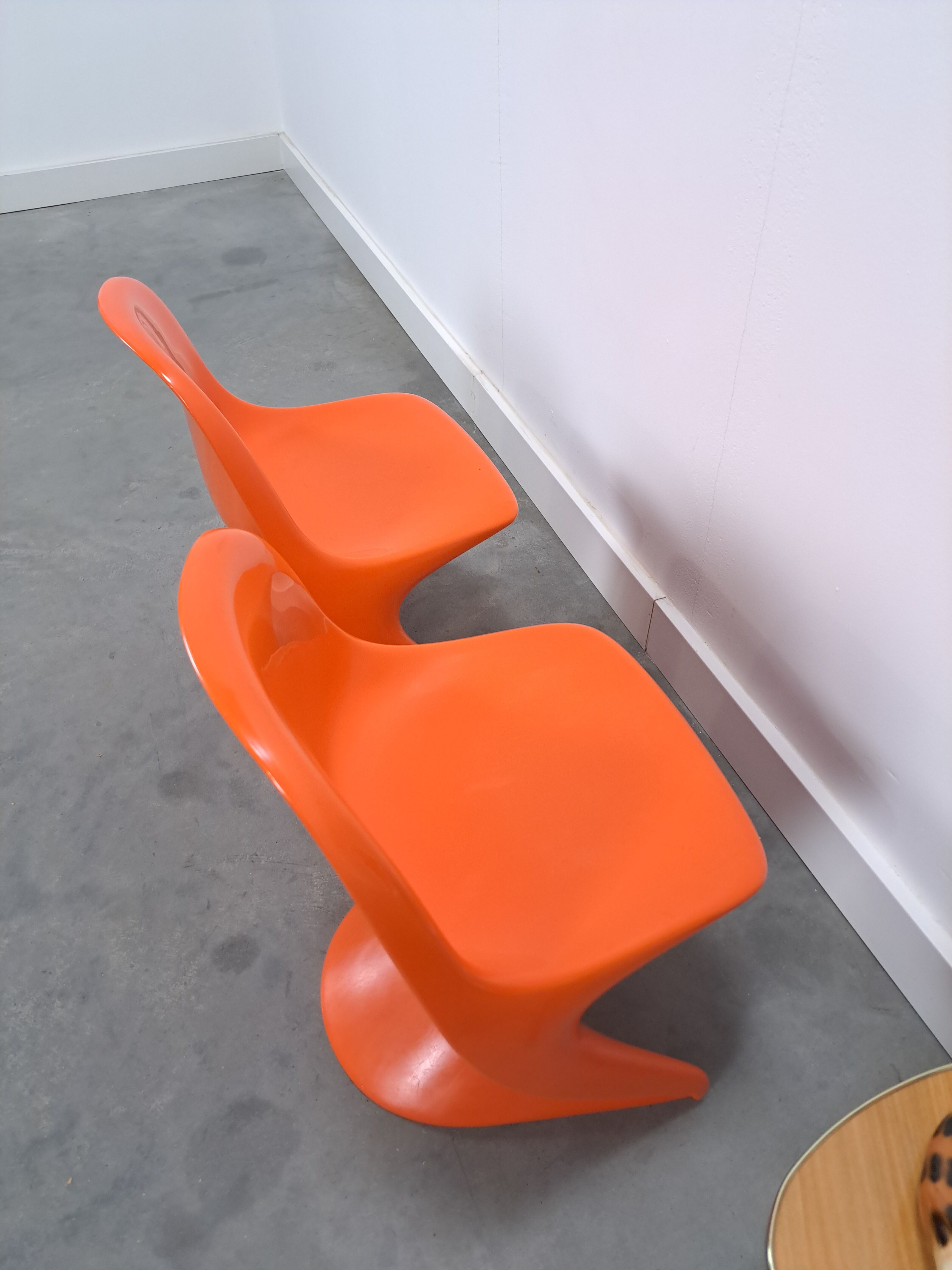Casala, Casalino high chair 1972 orange