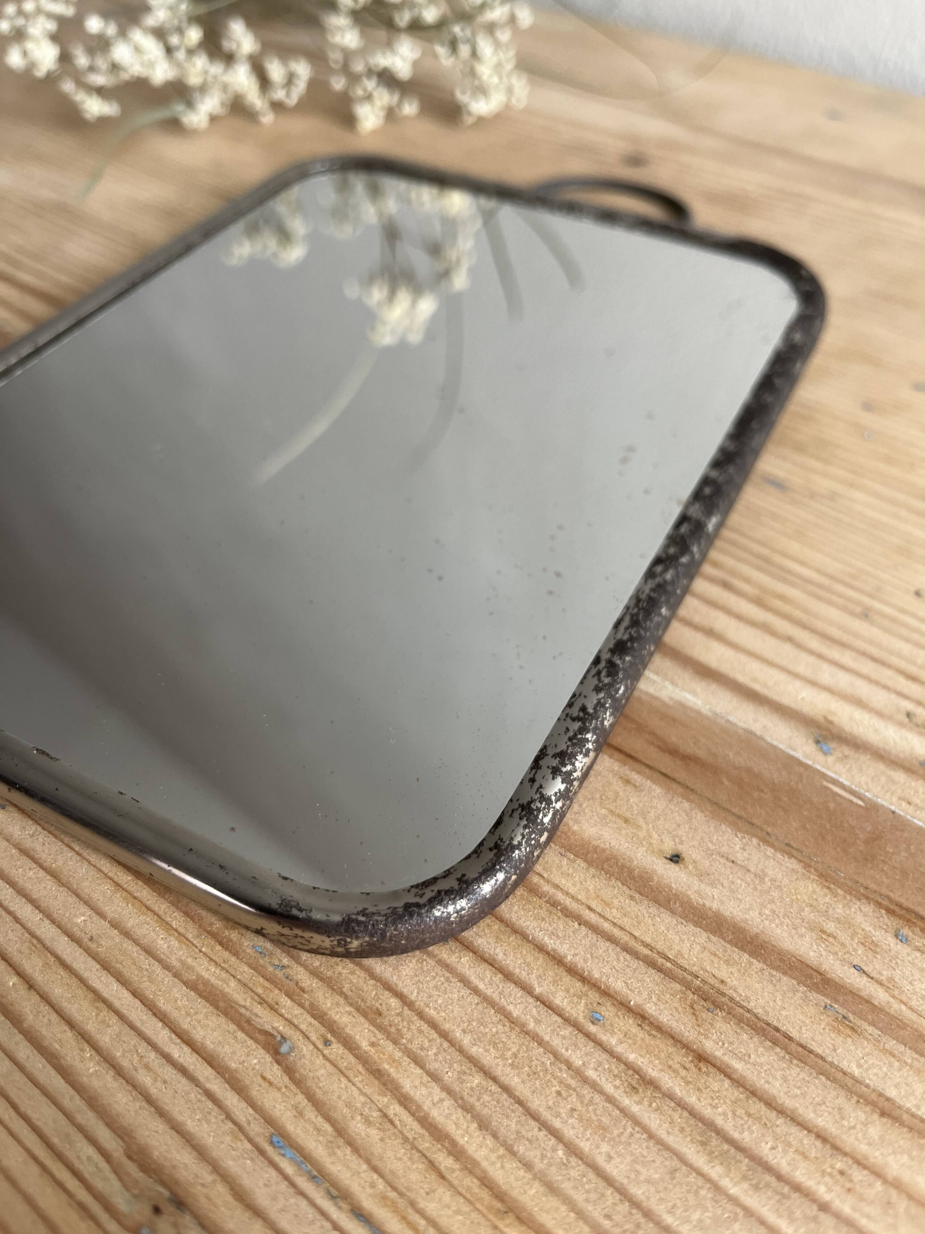 Barber mirror 18 x 13.5 cm