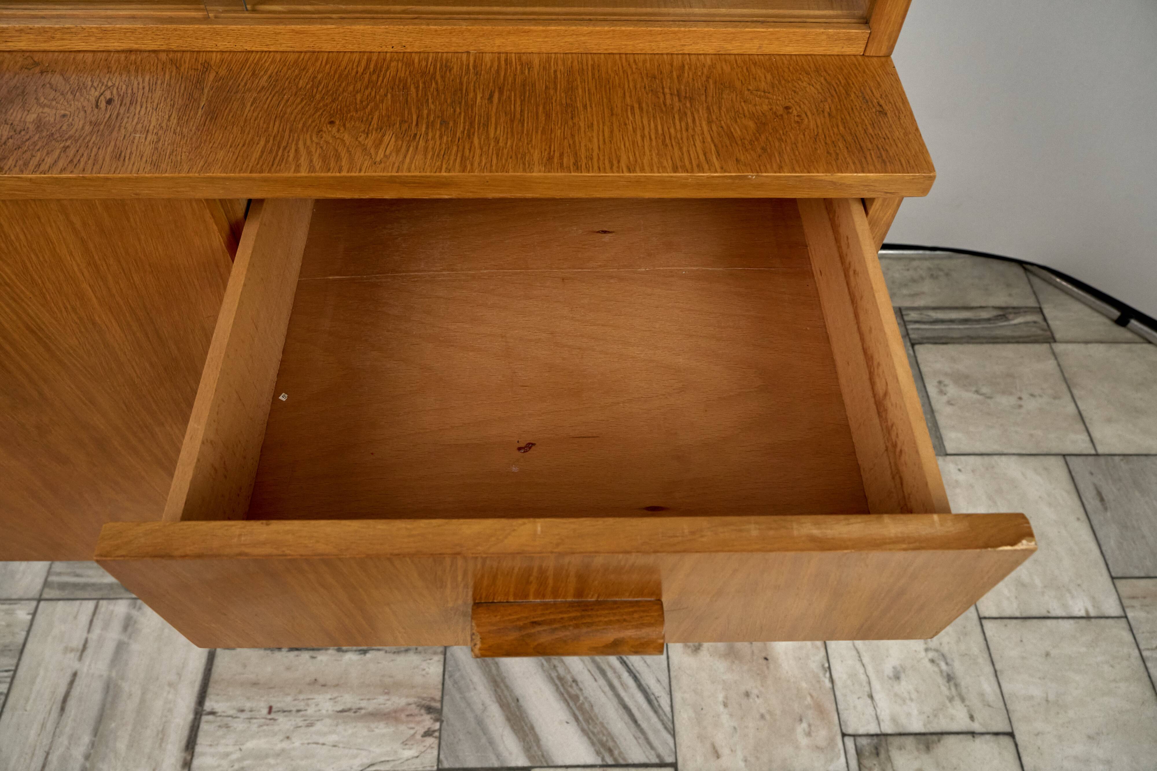 Vintage Display Cabinet, UP závody, 1960s, Czechoslovakia