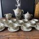 Fine Limoges porcelain coffee service