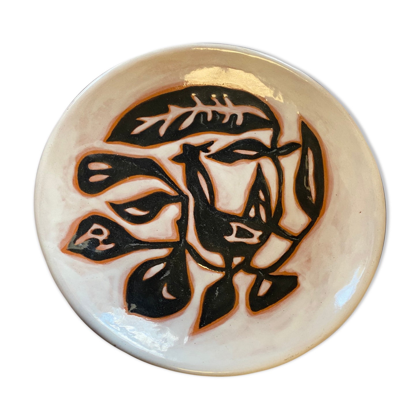 Ceramic plate Jean Lurçat Sant Vicens