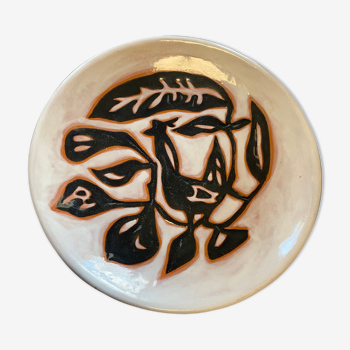 Ceramic plate Jean Lurçat Sant Vicens