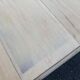 Renovated round extendable dining table with flaps, 6 extensions, 300cm.