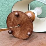 Bedside lamp, ball base, art deco