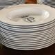 English earthenware service, CP monogram, ducal crown, 109 pieces