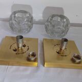 2 x Appliques Vintage de Peill & Putzler, années 1970