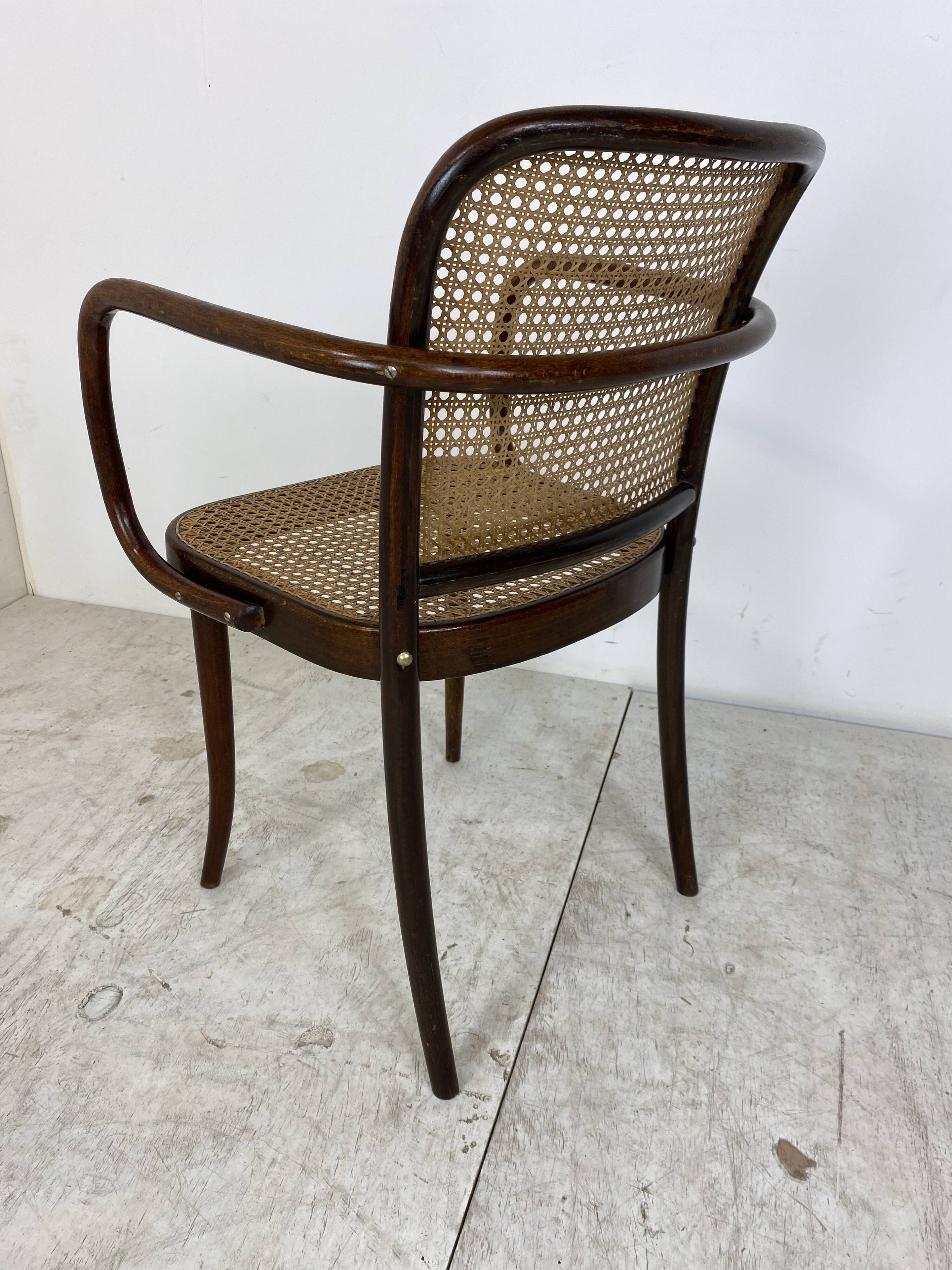 Hoffmann desk chair by Hoffmann for Ligna, 1900s