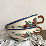 Quimper cider cups or bowls
